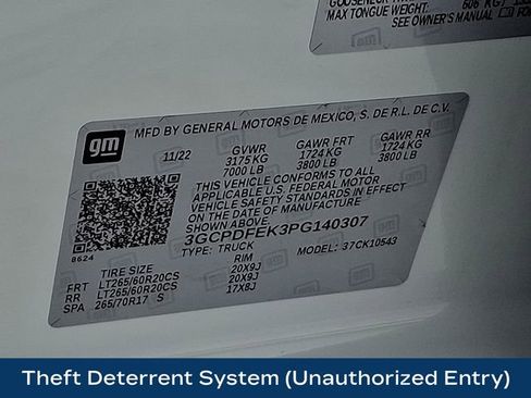 Used 2023 Chevrolet Silverado 1500 LT Trail Boss w/ Protection Package image 31