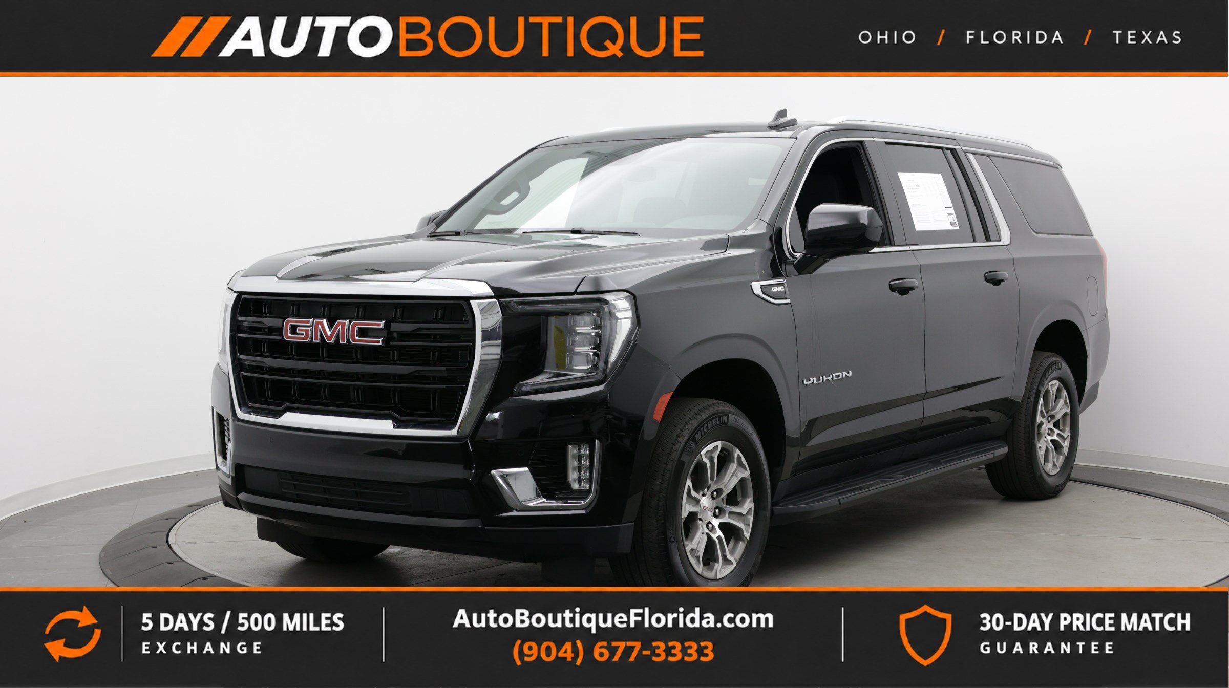 Used 2024 GMC Yukon XL SLE w/ Gmc Pro Safety Plus Package RWD image 1