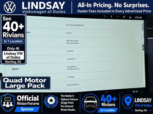 Used 2022 Rivian R1T Adventure AWD/4WD image 22