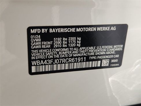 Used 2024 BMW 530i w/ Premium Package image 35