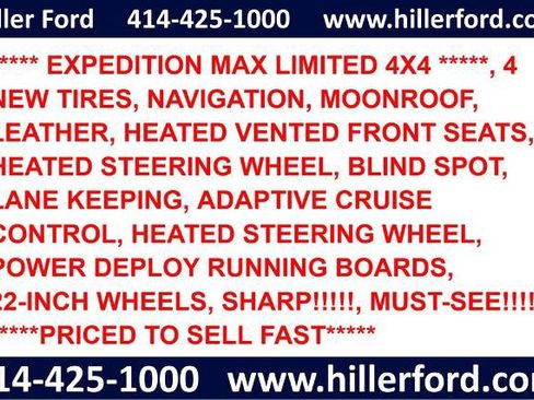 Certified 2024 Ford Expedition Max Limited AWD/4WD image 2