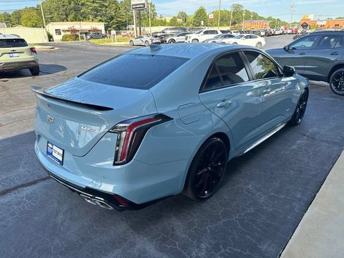 Used 2025 Cadillac CT4 V w/ LPO, ONYX Package RWD image 26