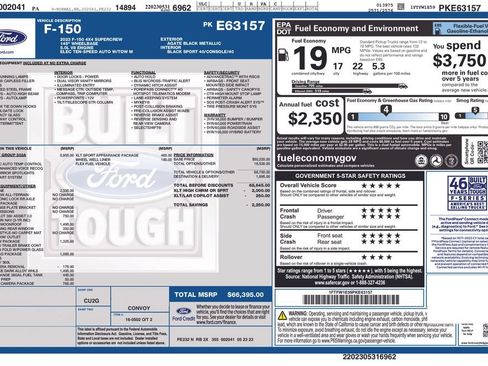 Used 2023 Ford F150 XLT w/ Equipment Group 302A High AWD/4WD image 2