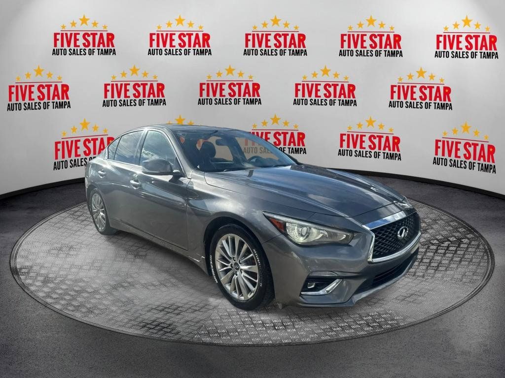 Used 2019 INFINITI Q50 Luxe RWD image 1