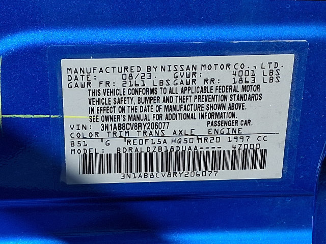 Used 2024 Nissan Sentra SV w/ All-Weather Package FWD image 27