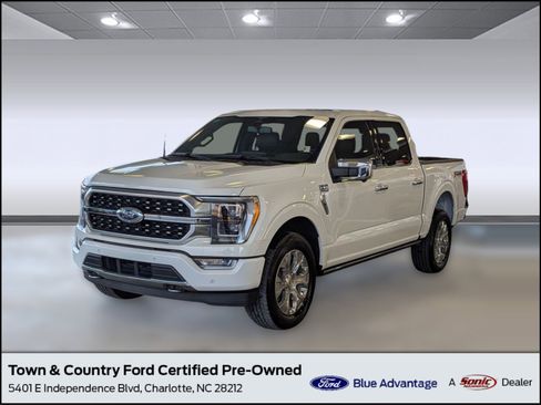 Certified 2023 Ford F150 Platinum w/ Equipment Group 701A High image 1
