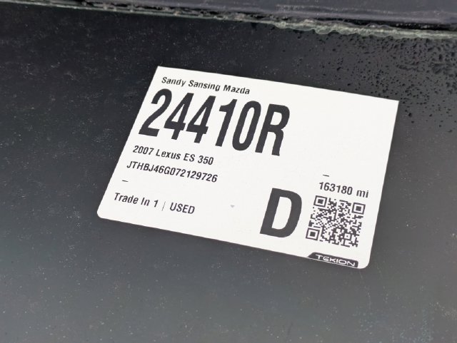 Used 2007 Lexus ES 350 FWD image 6