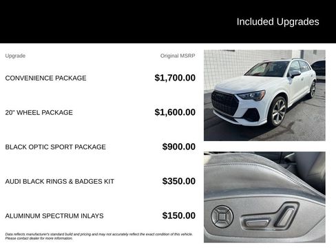 Used 2021 Audi Q3 2.0T Premium w/ Convenience Package AWD/4WD image 7