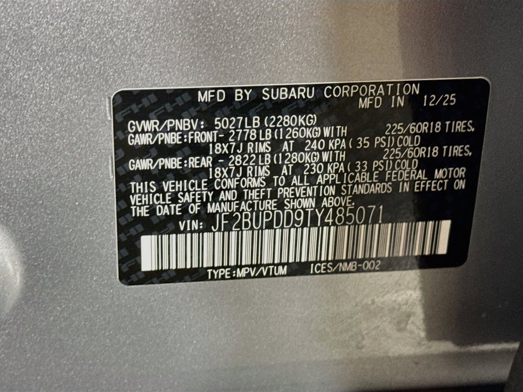 Certified 2026 Subaru Outback Limited AWD/4WD image 43