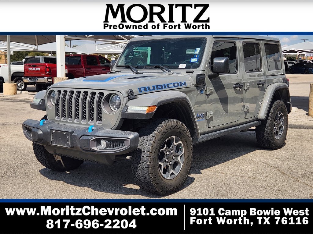 Used 2023 Jeep Wrangler Unlimited Rubicon 4xe w/ Cold Weather Group AWD/4WD image 1