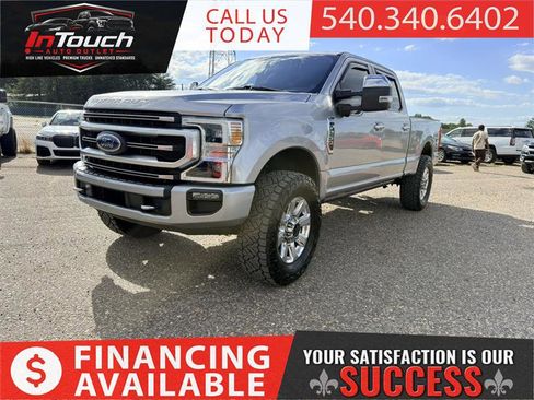 Used 2021 Ford F250 Platinum w/ FX4 Off-Road Package AWD/4WD image 1