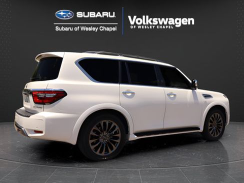 Used 2022 Nissan Armada Platinum w/ Captain's Chairs Package RWD image 9