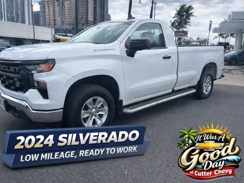 Used 2024 Chevrolet Silverado 1500 W/T w/ WT Fleet Convenience Package image 1
