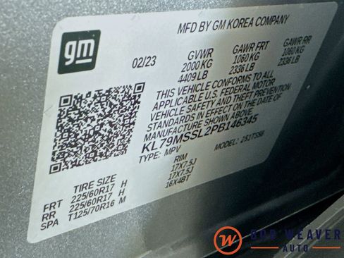 Used 2023 Chevrolet TrailBlazer ACTIV w/ Sun and Liftgate Package AWD/4WD image 39