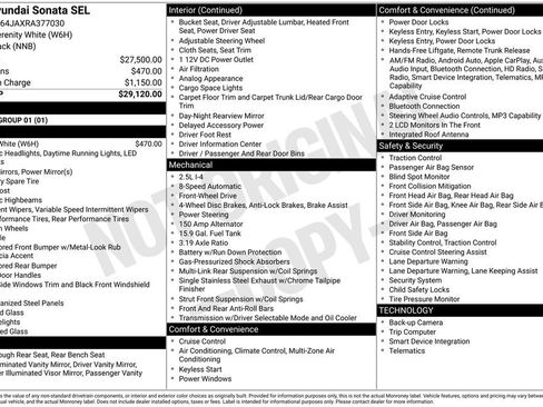 Used 2024 Hyundai Sonata SEL FWD image 5