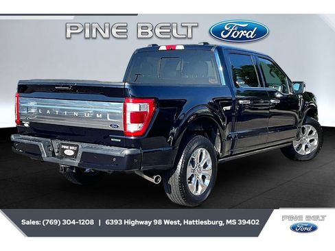 Certified 2022 Ford F150 Platinum w/ Equipment Group 701A High AWD/4WD image 11