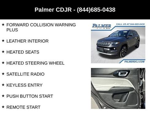 Used 2022 Jeep Compass Limited image 12