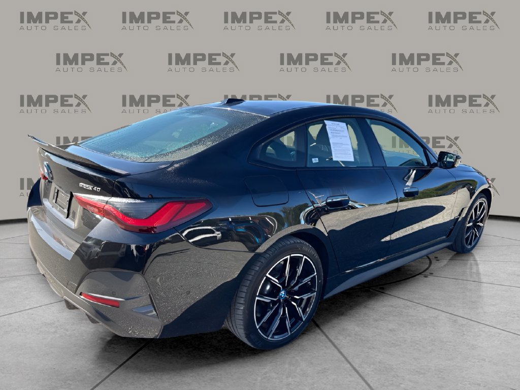 Used 2024 BMW i4 eDrive40 w/ M Sport Package RWD image 5