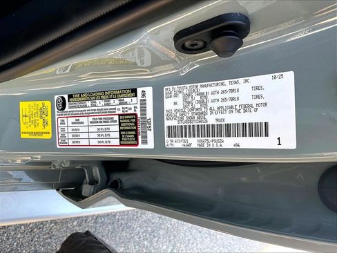 Certified 2026 Toyota Tundra SR5 w/ TRD Off-Road Package AWD/4WD image 36