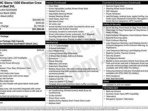 Certified 2025 GMC Sierra 1500 Elevation AWD/4WD image 5