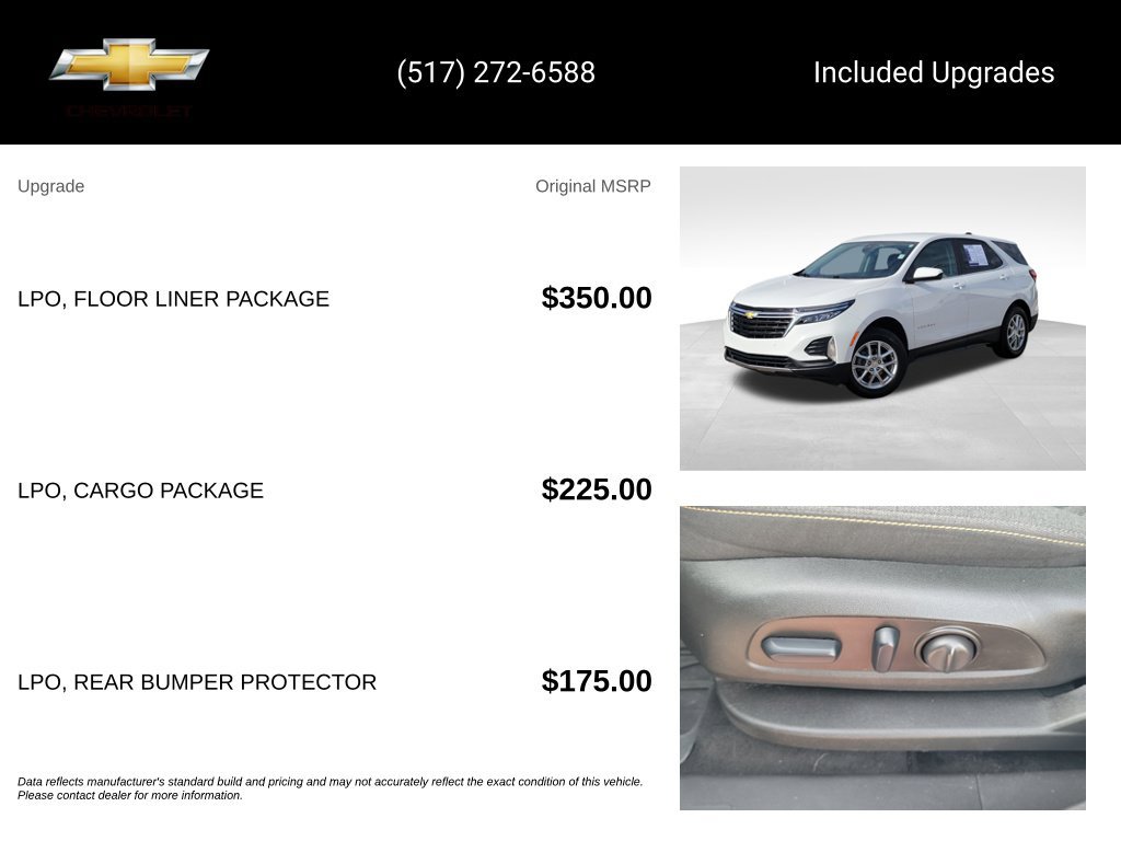 Used 2024 Chevrolet Equinox LT w/ LPO, Floor Liner Package AWD/4WD image 15