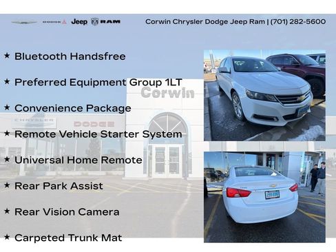 Used 2016 Chevrolet Impala LT w/ Convenience Package image 8