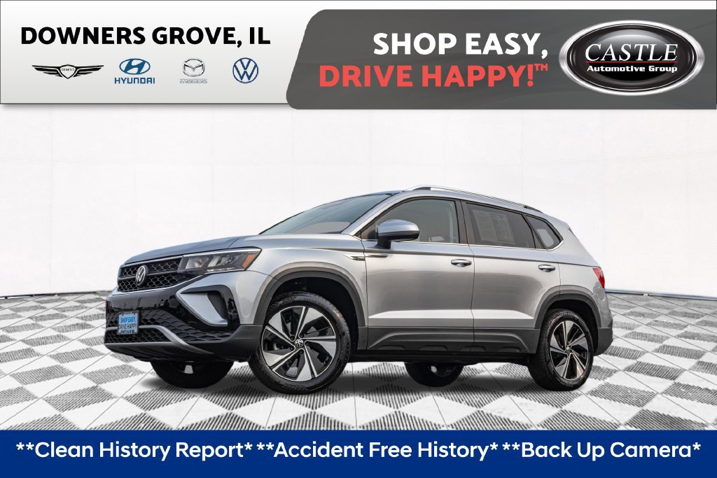 Certified 2023 Volkswagen Taos SE w/ Panoramic Sunroof Package AWD/4WD image 1
