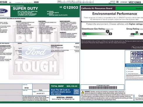 New 2027 Ford F350 XL AWD/4WD image 1
