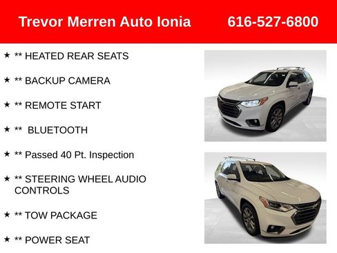Used 2021 Chevrolet Traverse Premier w/ LPO, Floor Liner Package AWD/4WD image 14