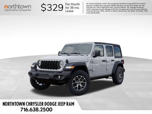 New 2026 Jeep Wrangler Unlimited Sport AWD/4WD image 1