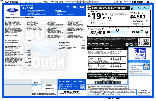 New 2026 Ford F150 XL w/ Tow/Haul Package AWD/4WD image 4