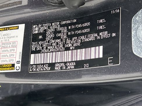 Used 2016 Toyota 4Runner Limited image 29