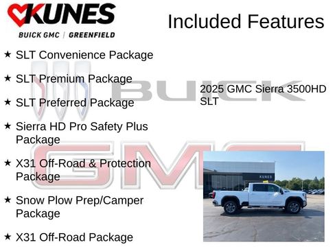 New 2025 GMC Sierra 3500 SLT w/ SLT Premium Package image 3