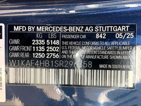 Used 2025 Mercedes-Benz C 300 4MATIC Sedan image 30