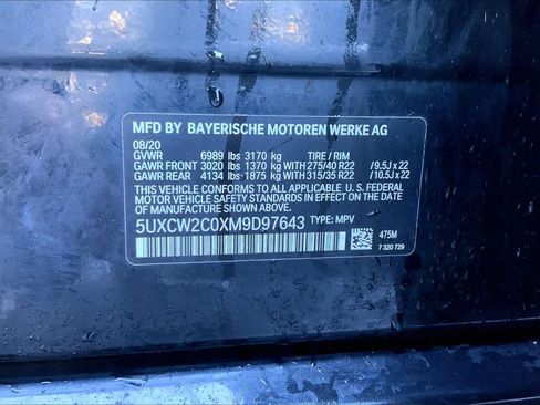 Used 2021 BMW X7 xDrive40i w/ M Sport Package image 35