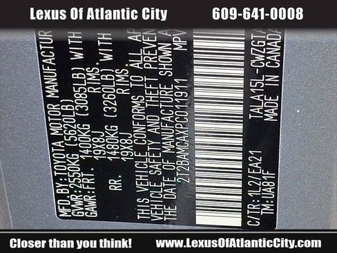 Certified 2023 Lexus RX 350 Premium w/ Accessory Package (Z1) AWD/4WD image 27
