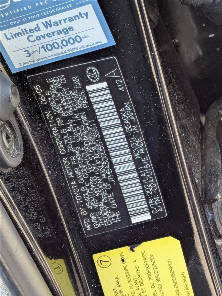 Used 2005 Lexus ES 330 FWD image 28
