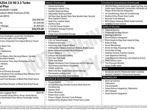 Used 2024 MAZDA CX-90 3.3 Turbo w/ Preferred Plus image 29