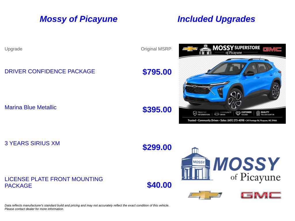 Used 2025 Chevrolet Trax RS w/ Driver Confidence Package FWD image 7