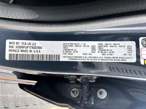 Used 2026 RAM 1500 RHO AWD/4WD image 37