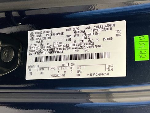 Used 2022 Ford F150 XLT AWD/4WD image 29