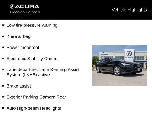 Certified 2023 Acura TLX FWD image 13