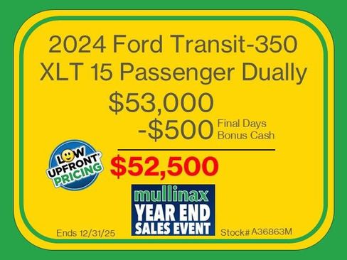 Certified 2024 Ford Transit 350 XLT image 3