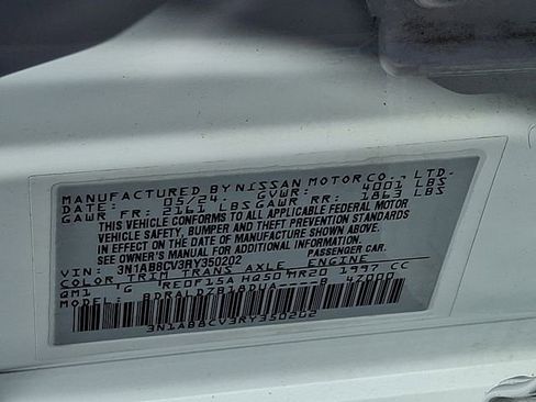 Used 2024 Nissan Sentra SV FWD image 22