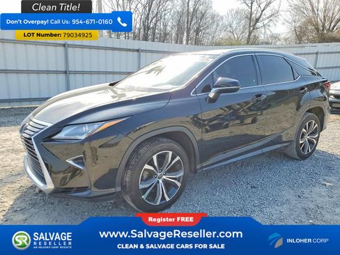 Used 2018 Lexus RX 350 FWD w/ Premium Package image 1