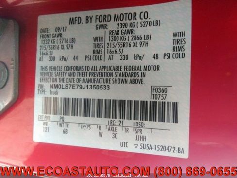 Used 2018 Ford Transit Connect XL image 10