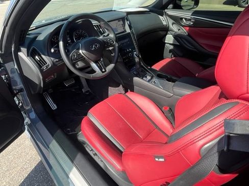 Certified 2022 INFINITI Q60 Red Sport 400 w/ Carbon Fiber Package RWD image 13