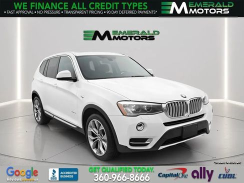 Used 2015 BMW X3 xDrive28i AWD/4WD image 1