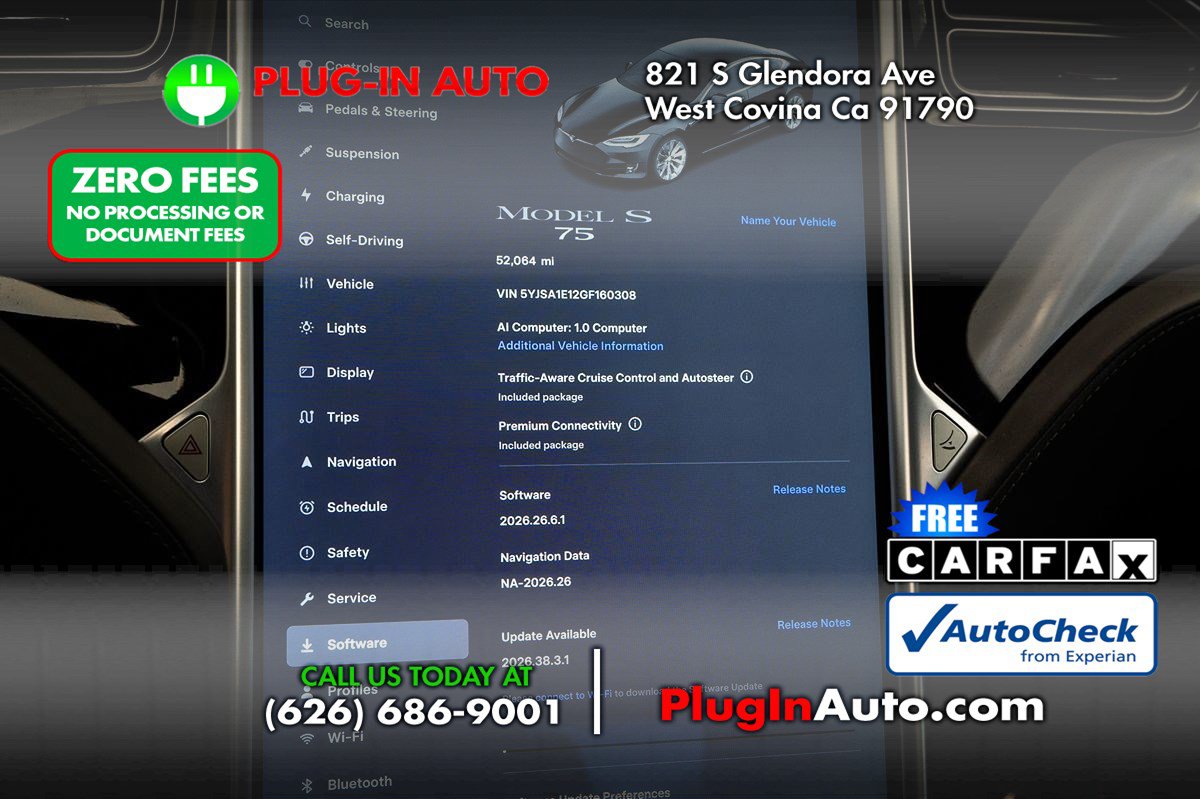 Used 2016 Tesla Model S 75 RWD image 33