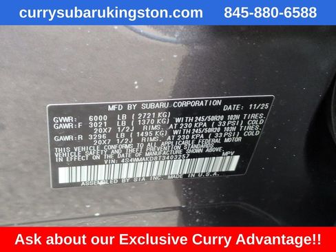 New 2026 Subaru Ascent Touring w/ Popular Package #1 image 8